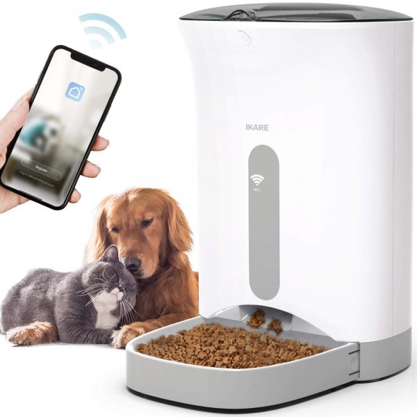 IKARE Automatic Pet Feeder Programmable Meals Dispenser