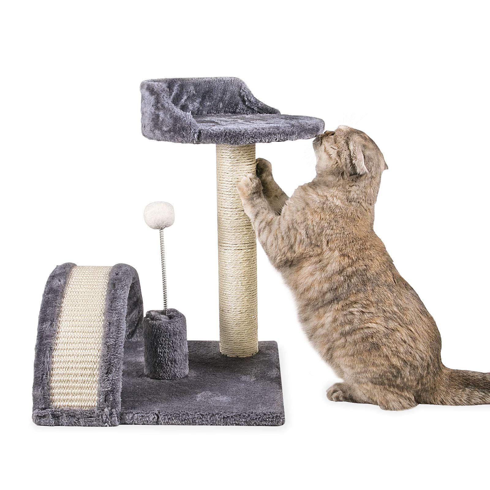 Qucey Cat Tree Condo Scratching Post