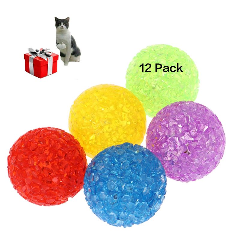 Cat Toys Balls with Bells Lightweight Give Your Cat Enjoy a Happy Hour