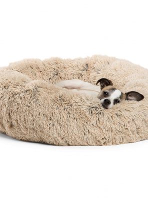 Cat Bed in Shag Fur, Machine Washable