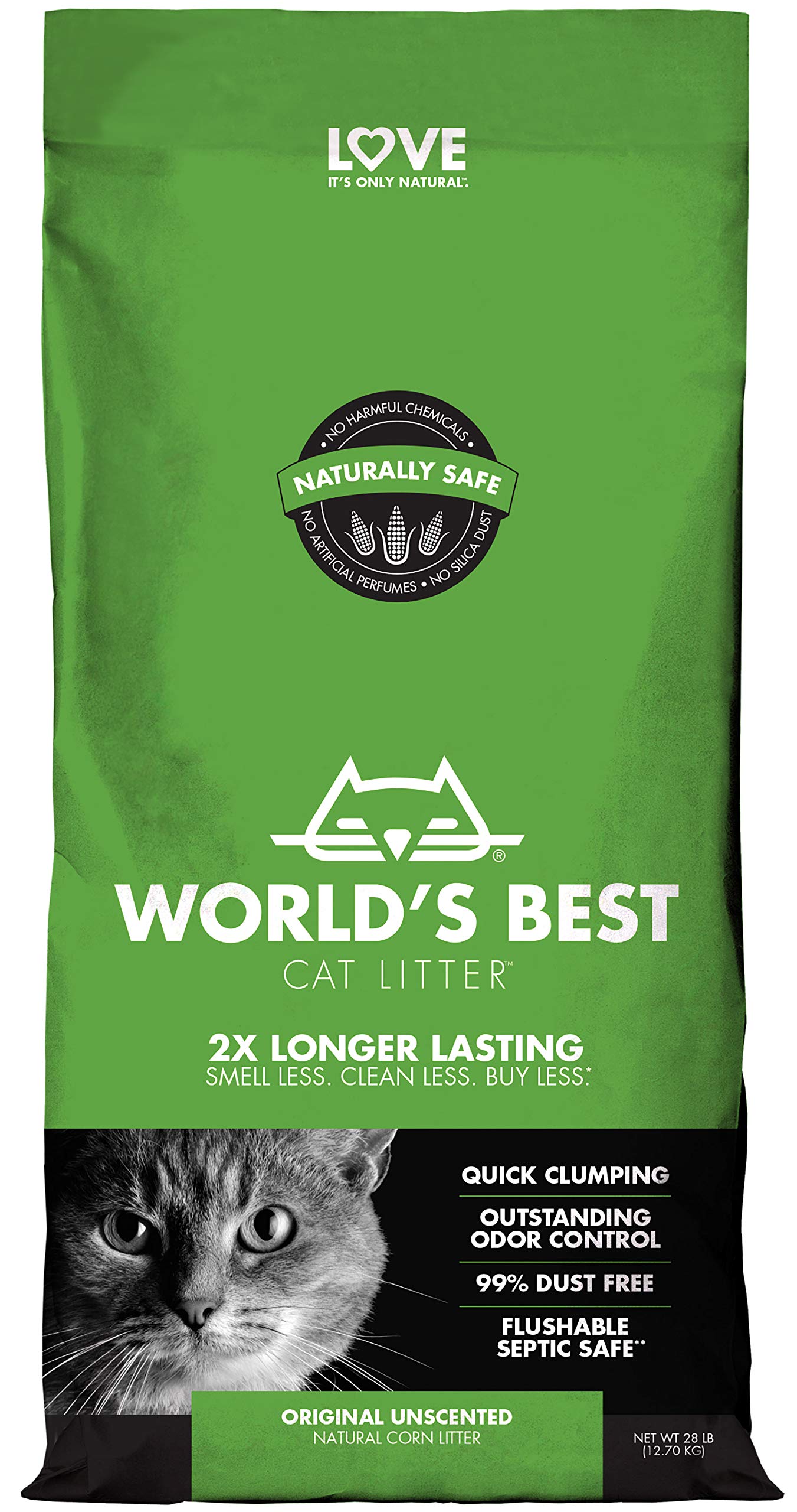 World's Best Cat Litter Clumping Litter Formula