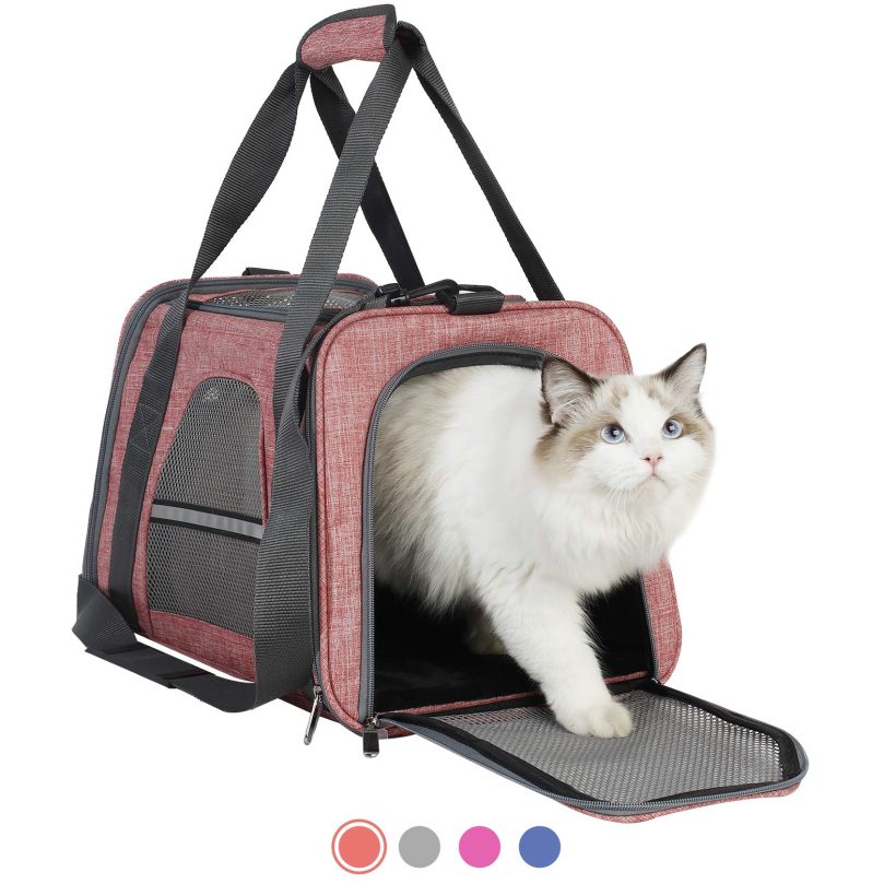 Soft Cat Carrier with Top Mesh Window