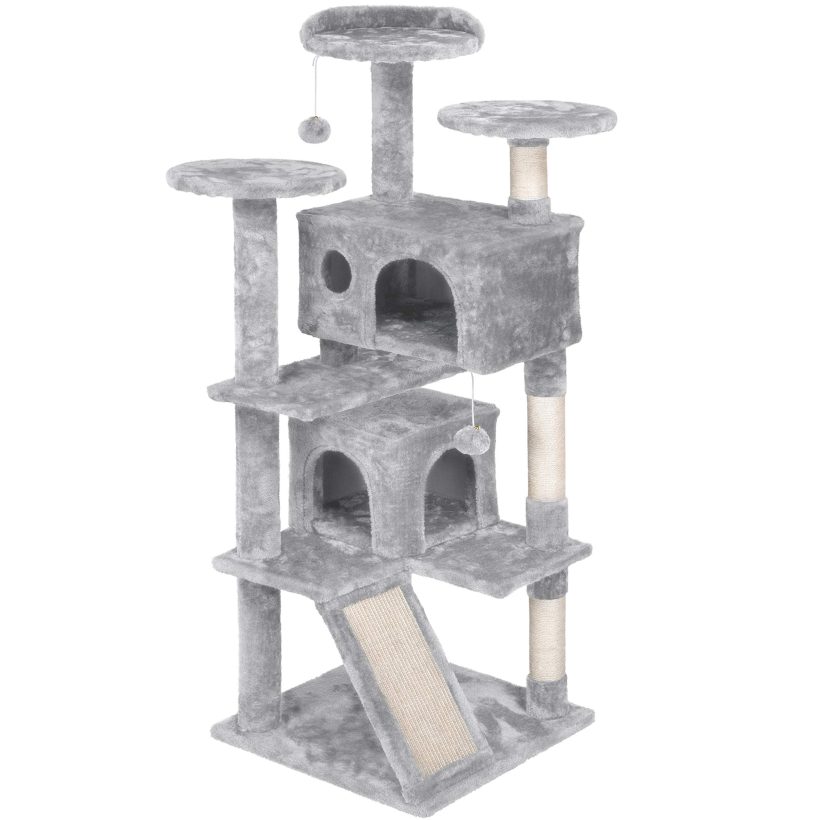 YAHEETECH Cat Trees Cat Tower with Extra Scratching