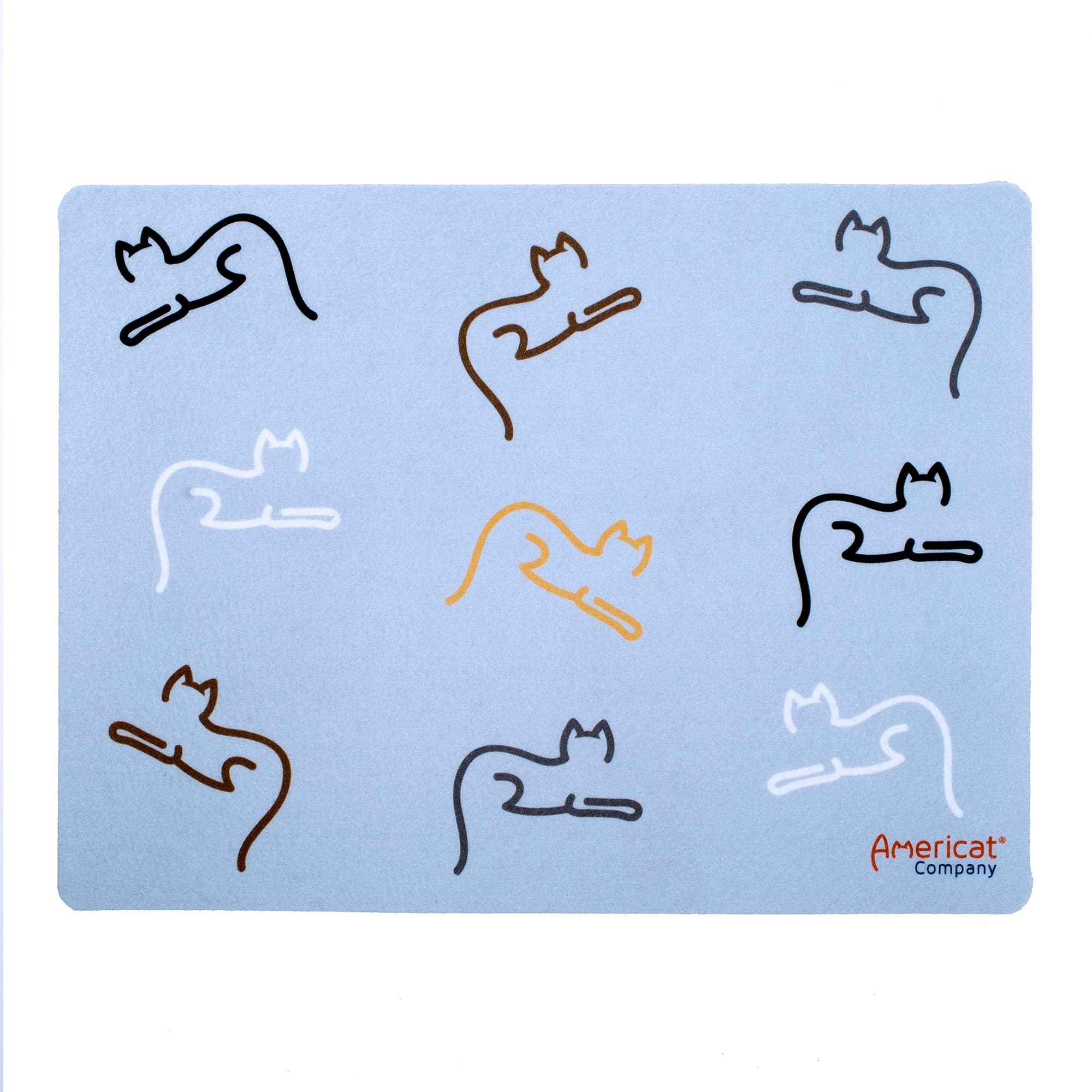 Cat Feeding Mat No-Slip for Food and Water Bowls