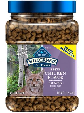 Blue Buffalo Wilderness Crunchy Cat Treats