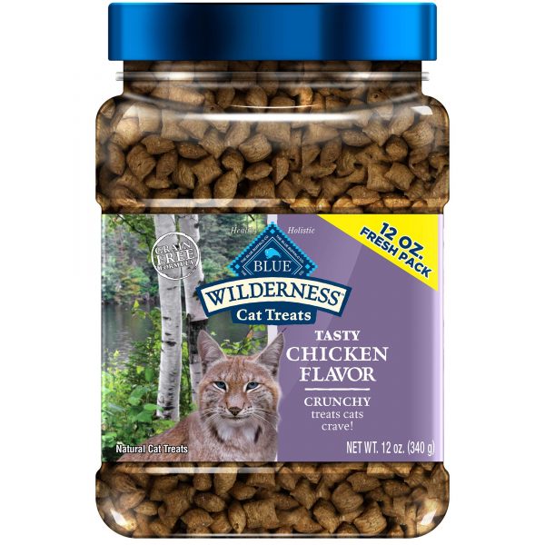 Blue Buffalo Wilderness Crunchy Cat Treats