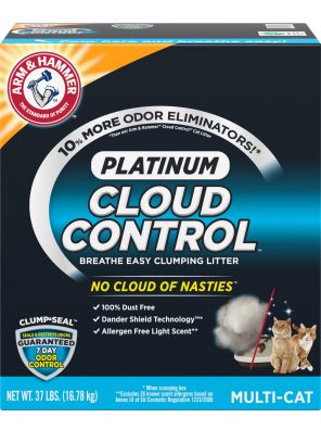Cloud Control Platinum Clumping Cat Litter