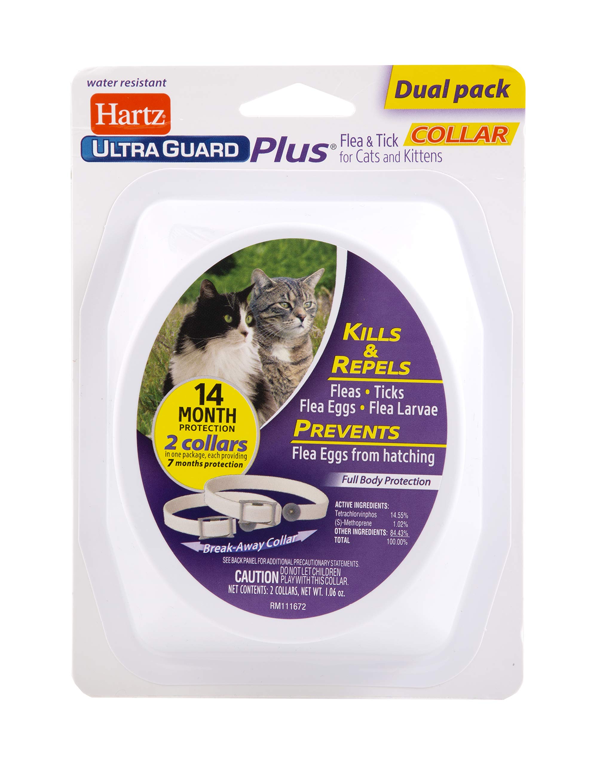Plus Flea & Tick Collar for Cats Hartz