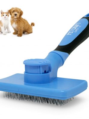 Pet Craft Supply Self Cleaning Calming Slicker Pet