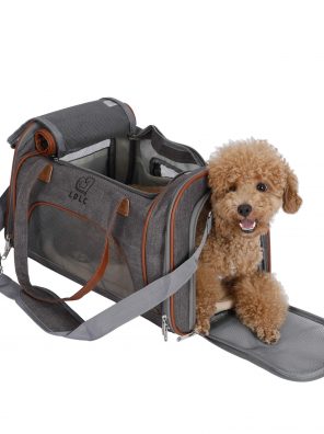 Cat Carrier Large Top Opening Pet Carriers for Small pets Airline Approved