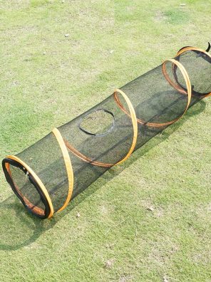 Collapsible Mesh Cat Play Tunnel