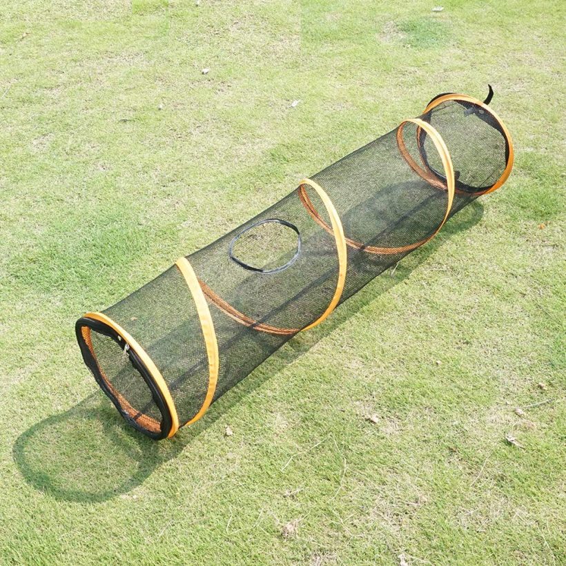 Collapsible Mesh Cat Play Tunnel