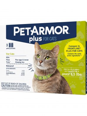 Flea & Tick Prevention for Cats with Fipronil