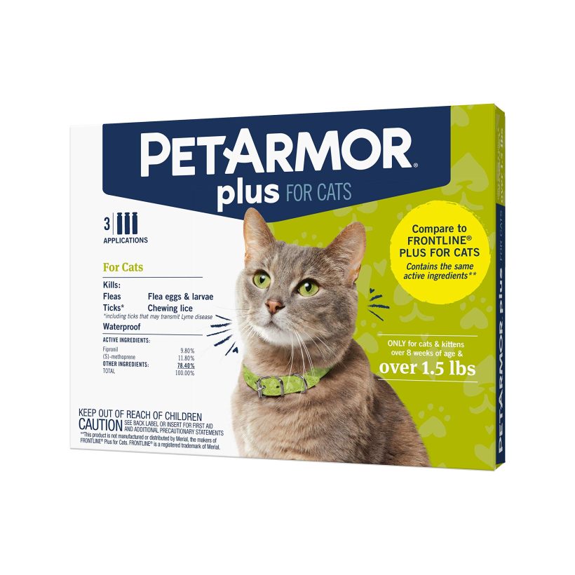 Flea & Tick Prevention for Cats with Fipronil