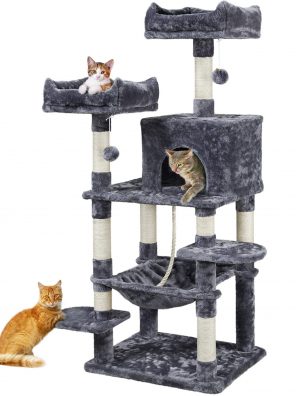 Cat Tree Cat Tower with Cat Scratching Posts Luxurious