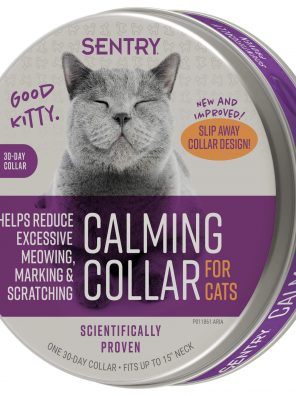 Calming Collar for Cats Sentry Behavior