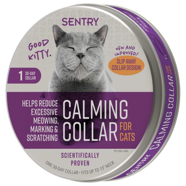Calming Collar for Cats Sentry Behavior