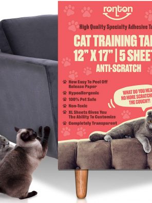 Ronton Cat Scratch Deterrent Tape - 12 in X 17