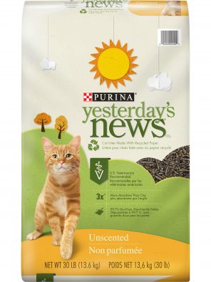 Paper Cat Litter Low Tracking Cat Litter in Recyclable Box