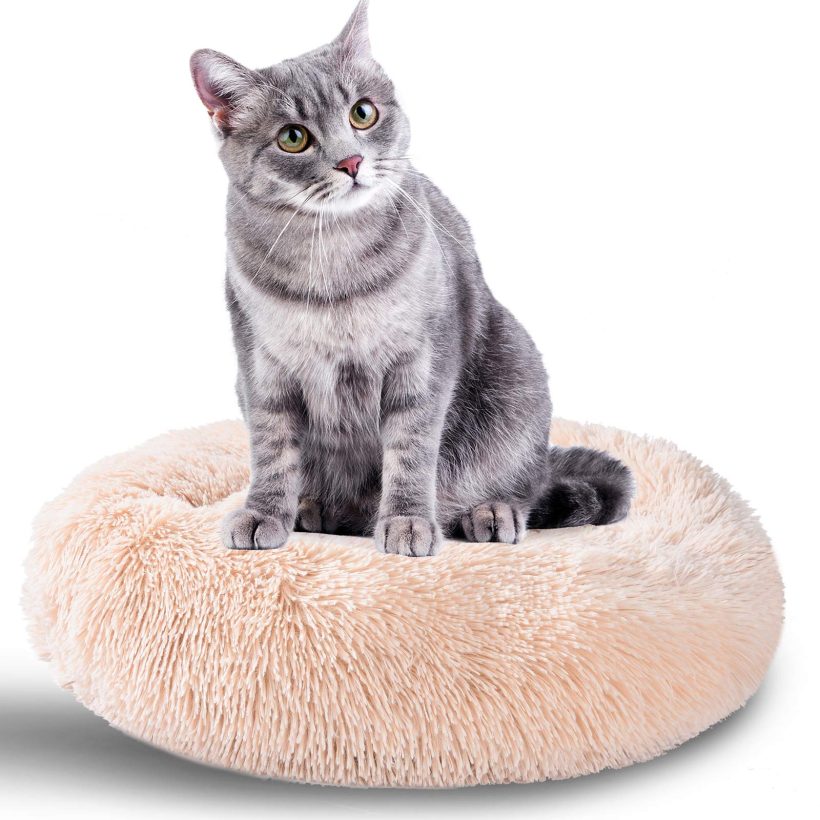 AMPERSIN Dog Bed Cat Bed,Ultra Soft Washable Dog Beds