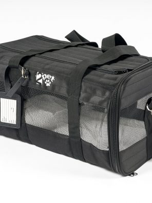 Airline Pet Carrier Under Seat Pet Kennel for Small Dogs and Cats
