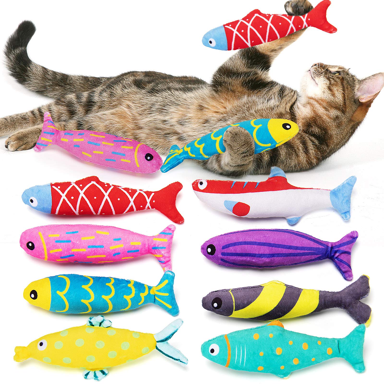 Catnip Toys for Indoor Cats Toys Set for Boredom