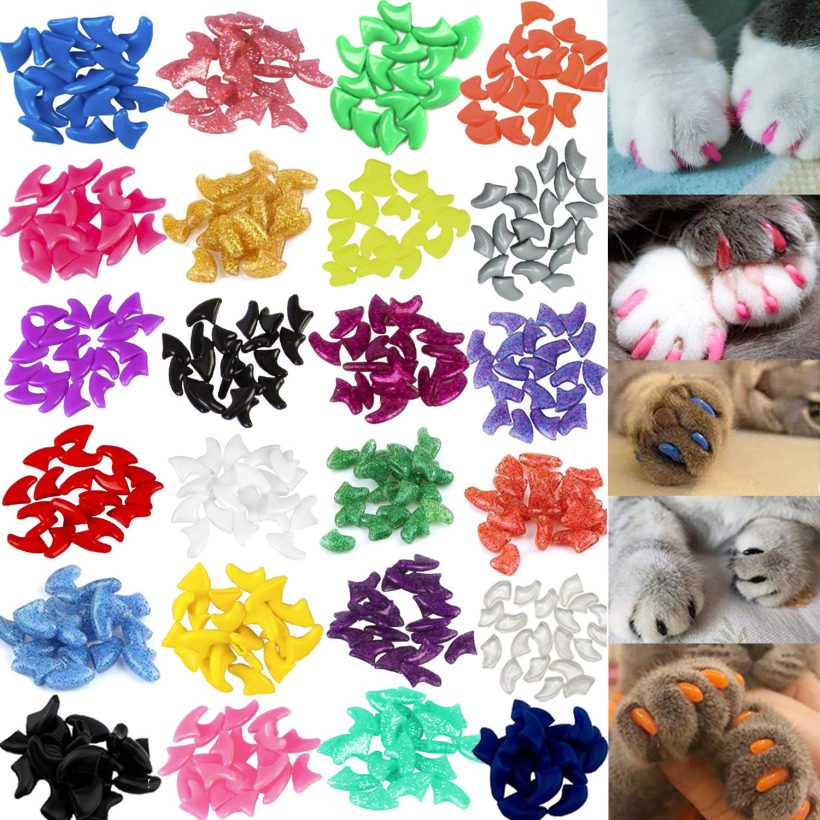 Cat Soft Claws Nail Covers Applicators Medium Size