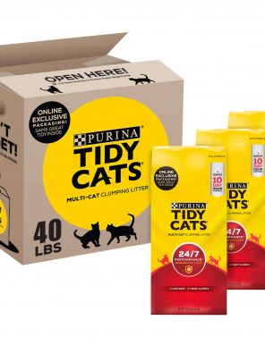 Tidy Cats Clumping Cat Litter Clay Cat Litter, Recyclable Box