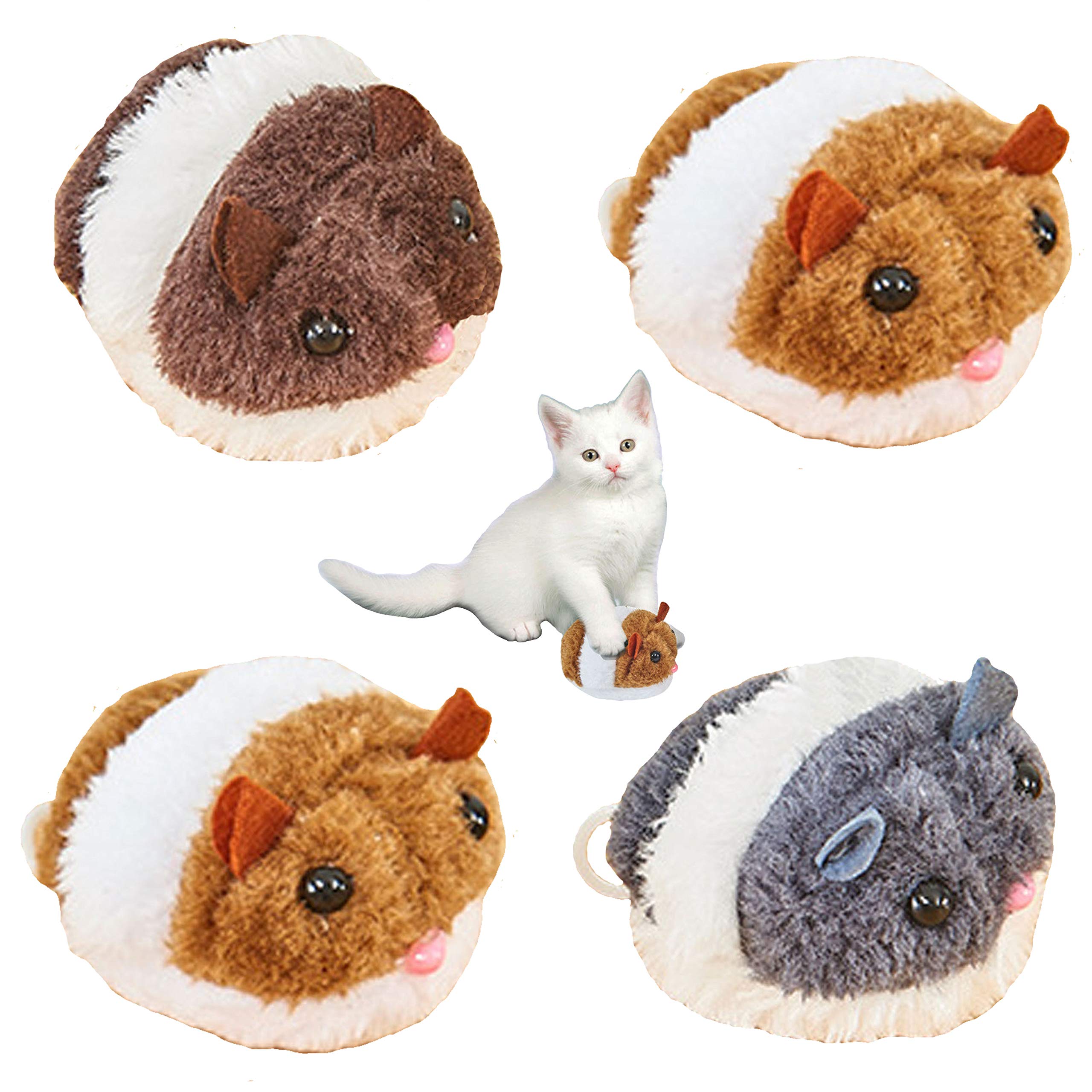 Cat Mouse Plush Cat Toy Jumping