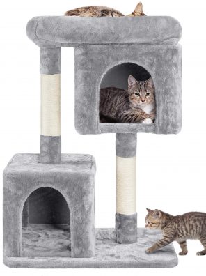 Cat Tree House Tower w/Scratching Posts