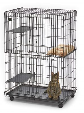 Cat Cage Includes 3 Adjustable Resting Platforms