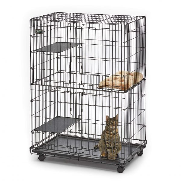 Cat Cage Includes 3 Adjustable Resting Platforms