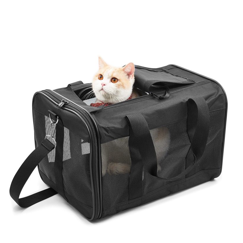 Soft Sided Portable Bag for Cats Durable, Airline Approved