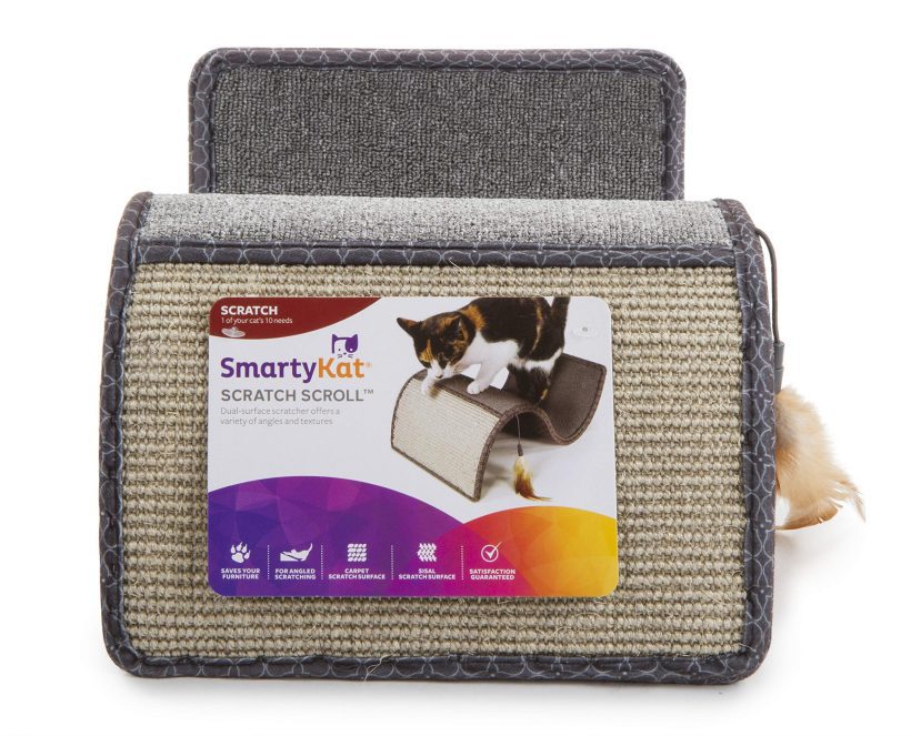 SmartyKat, Scratch Scroll, Cat Scratcher, Interactive Cat Toy