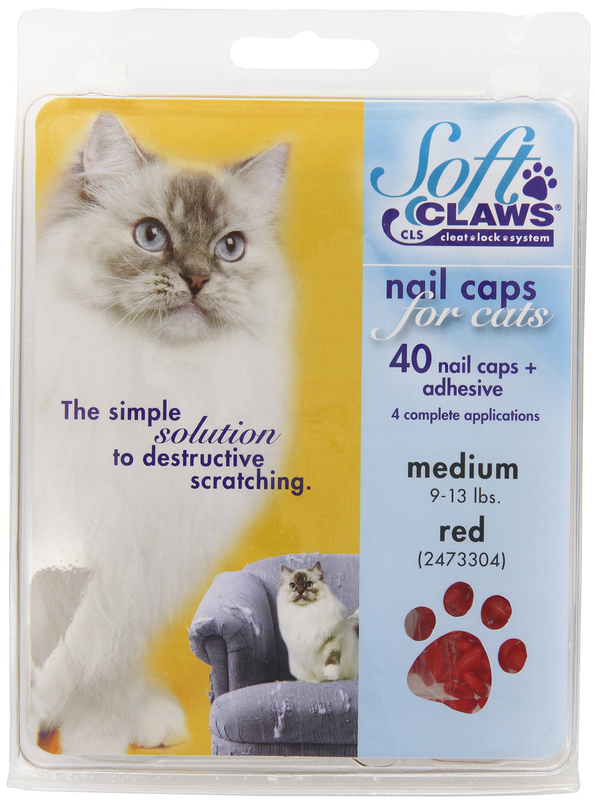 Soft Claws for Cats Size Medium