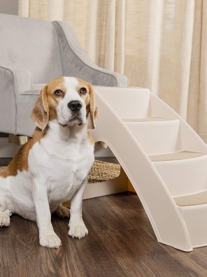 PetSafe CozyUp Pet Steps - PupSTEP Dog and Cat Stairs