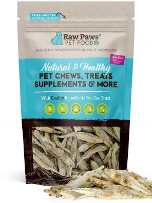 Raw Paws Pet Freeze Dried Minnows for Dogs, Cats